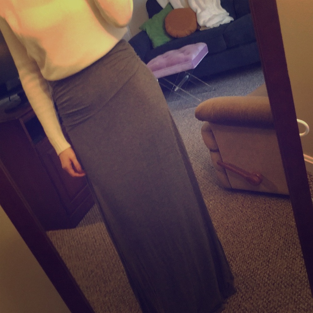 Nordstrom Gray Maxi